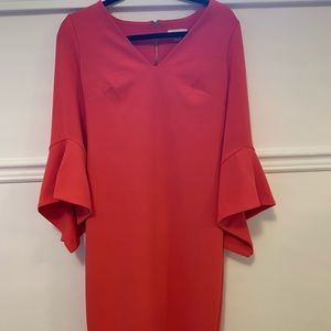 Calvin Klein pink dress